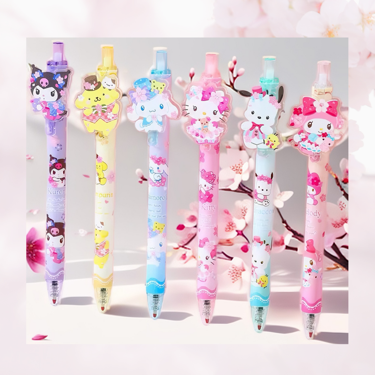 Character Ballpoint Pens – Write with Kawaii Charm!