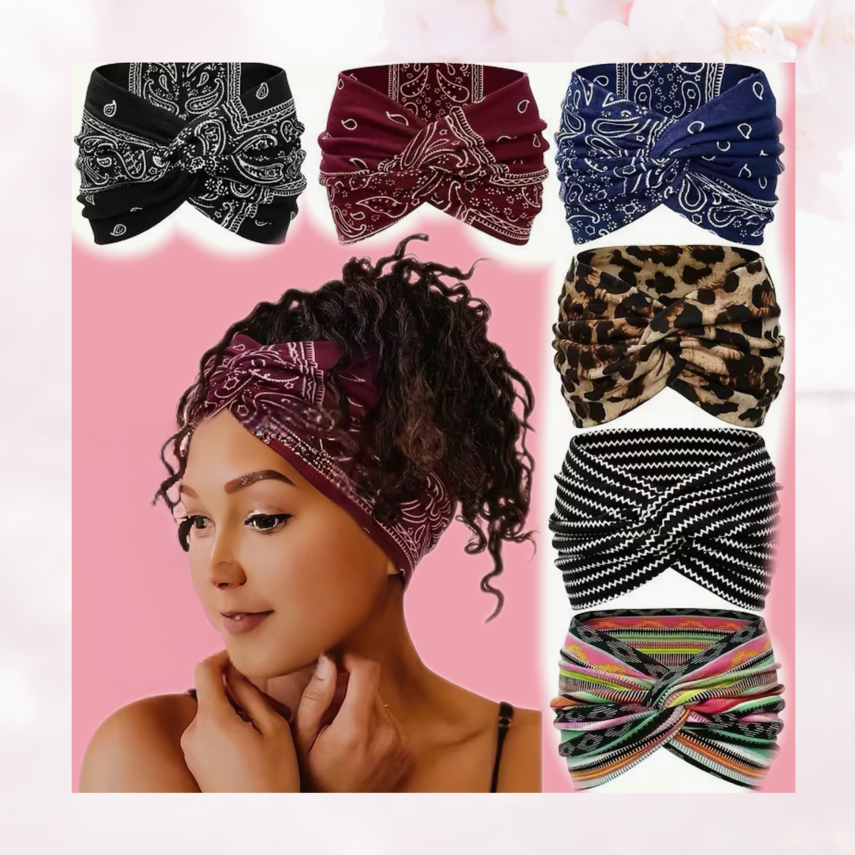 Elastic Yoga Headbands