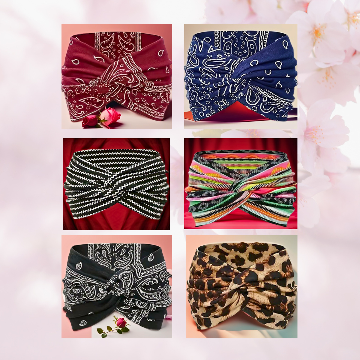 Elastic Yoga Headbands