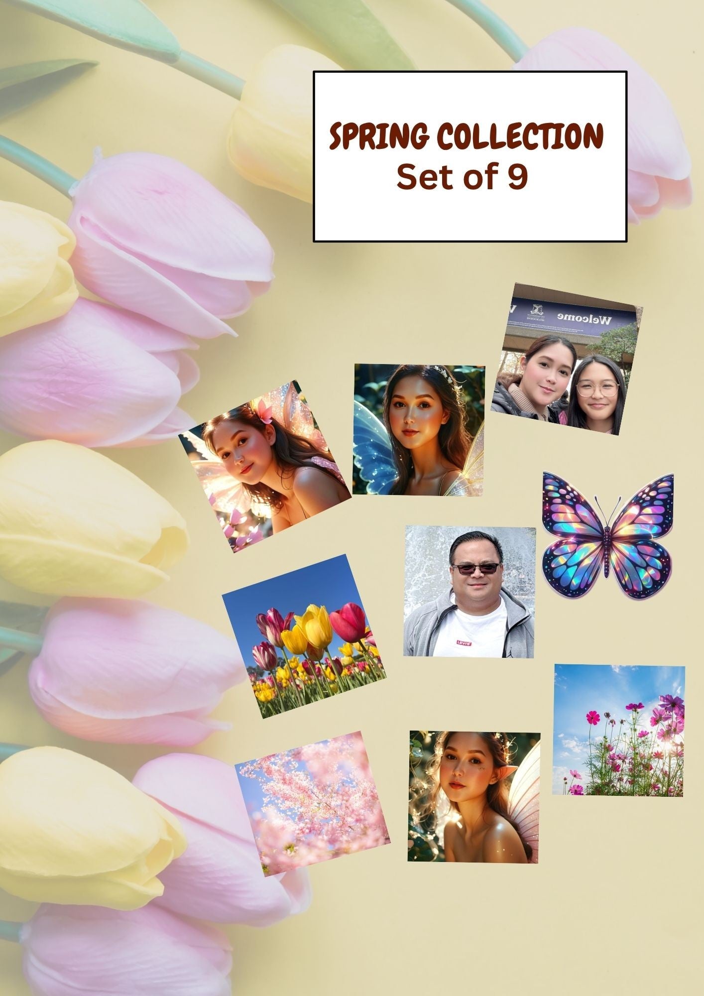 Spring Bundle - Set of 9 (2X2)